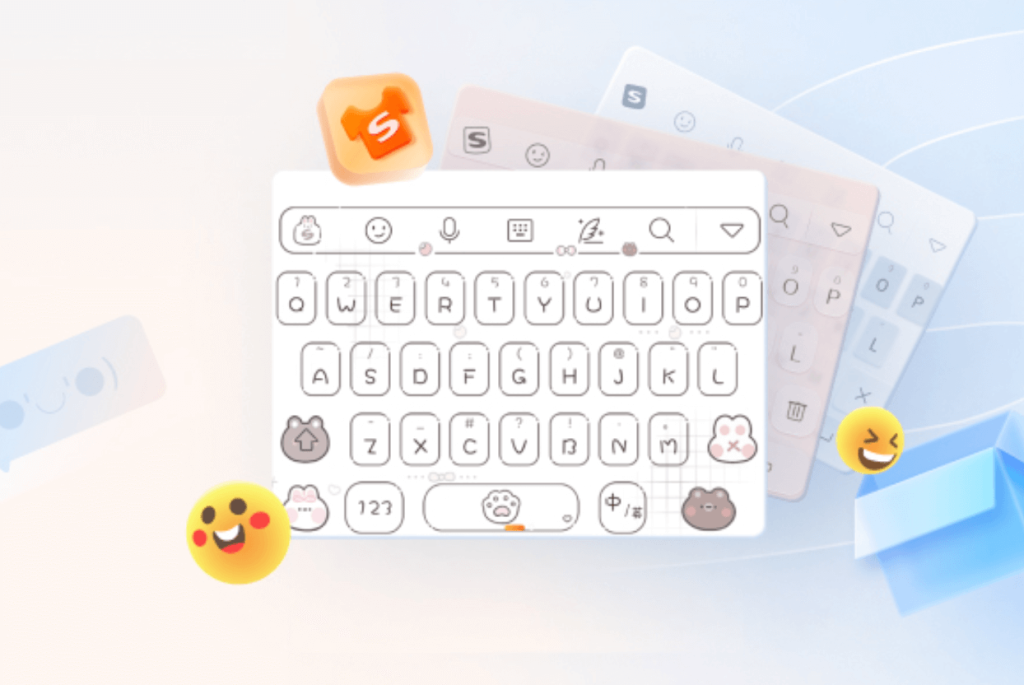 搜狗输入法个性化皮肤展示